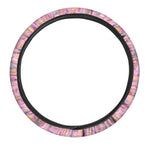 Cute Candy Pattern Print Car Steering Wheel Cover