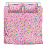 Cute Candy Pattern Print Duvet Cover Bedding Set