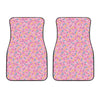 Cute Candy Pattern Print Front Car Floor Mats