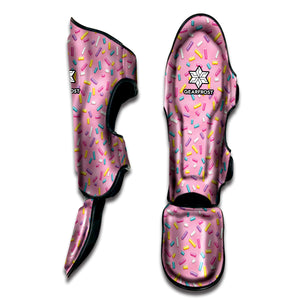 Cute Candy Pattern Print Muay Thai Shin Guard