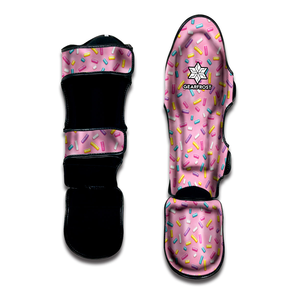 Cute Candy Pattern Print Muay Thai Shin Guard