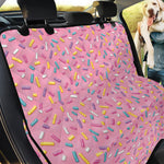 Cute Candy Pattern Print Pet Car Back Seat Cover