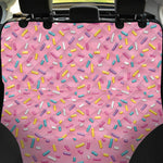 Cute Candy Pattern Print Pet Car Back Seat Cover