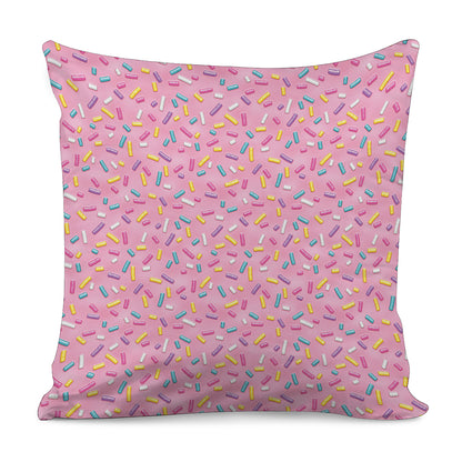 Cute Candy Pattern Print Pillow Cover