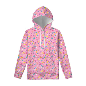 Cute Candy Pattern Print Pullover Hoodie