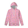 Cute Candy Pattern Print Pullover Hoodie