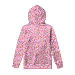 Cute Candy Pattern Print Pullover Hoodie