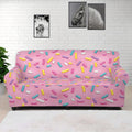 Cute Candy Pattern Print Sofa Cover