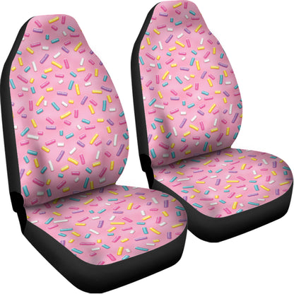 Cute Candy Pattern Print Universal Fit Car Seat Covers