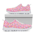 Cute Candy Pattern Print White Running Shoes
