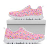 Cute Candy Pattern Print White Sneakers