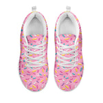 Cute Candy Pattern Print White Sneakers