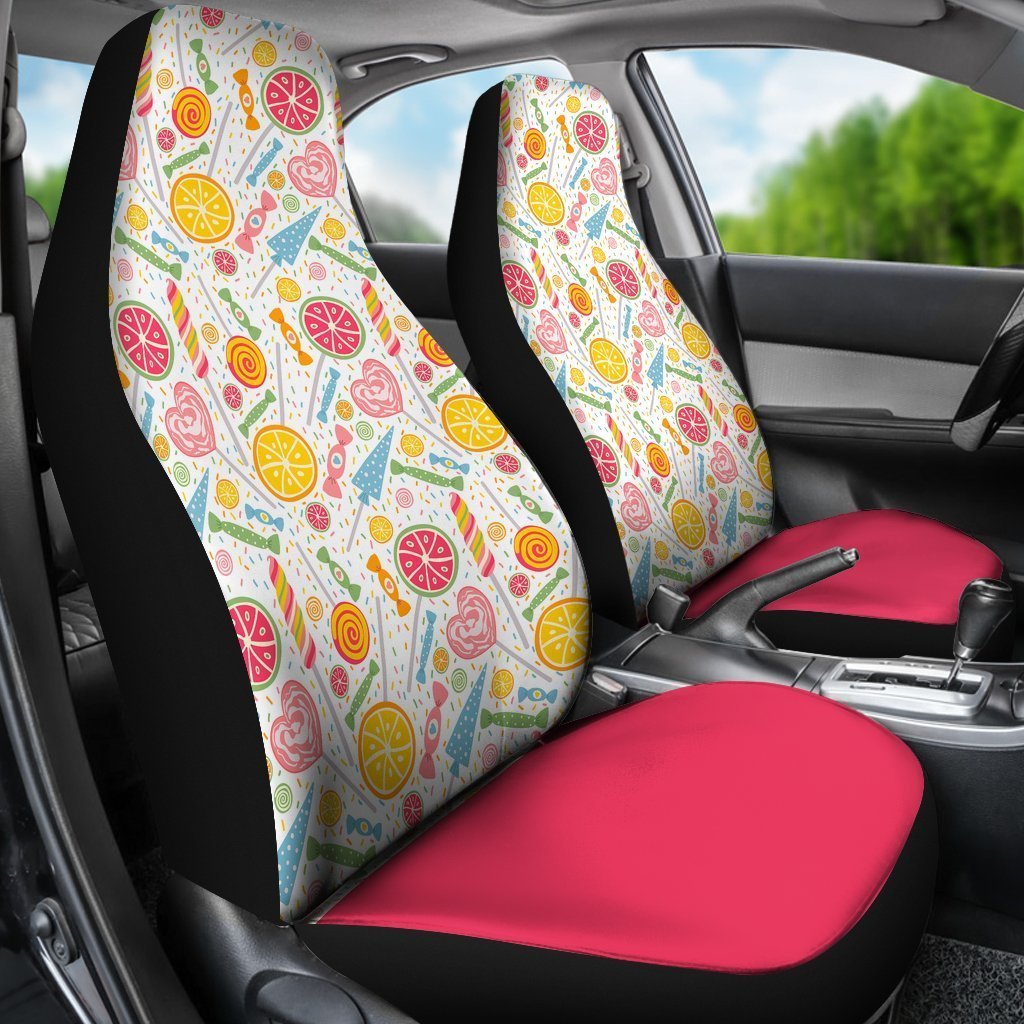 Cute Candy Universal Fit Car Seat Covers GearFrost