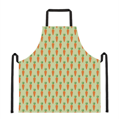 Cute Carrot Pattern Print Apron