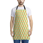 Cute Carrot Pattern Print Apron
