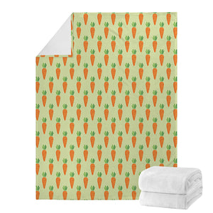 Cute Carrot Pattern Print Blanket