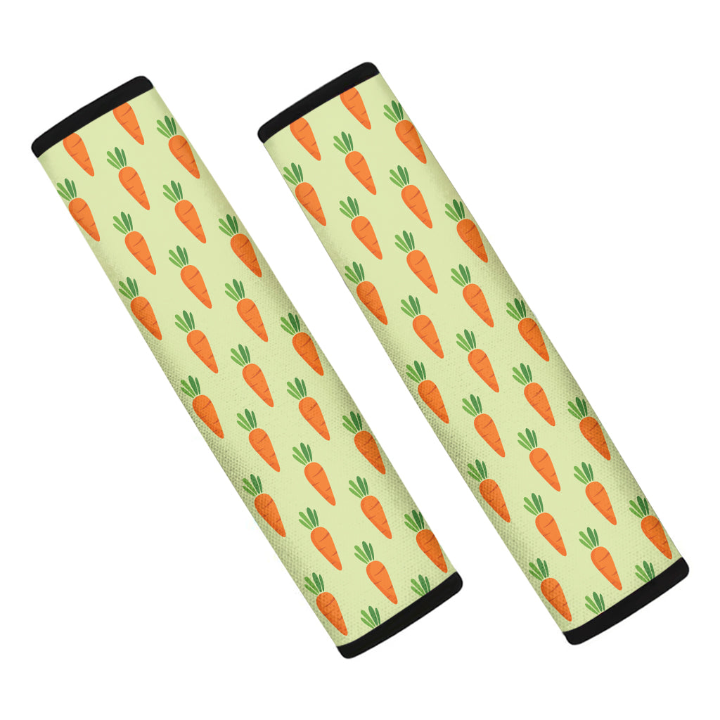 Cute Carrot Pattern Print Car Seat Belt Covers