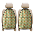 Cute Carrot Pattern Print Car Seat Organizers
