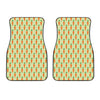 Cute Carrot Pattern Print Front Car Floor Mats