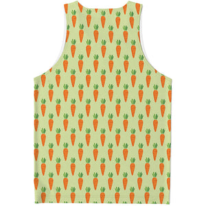 Cute Carrot Pattern Print Men's Tank Top