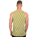 Cute Carrot Pattern Print Men's Tank Top