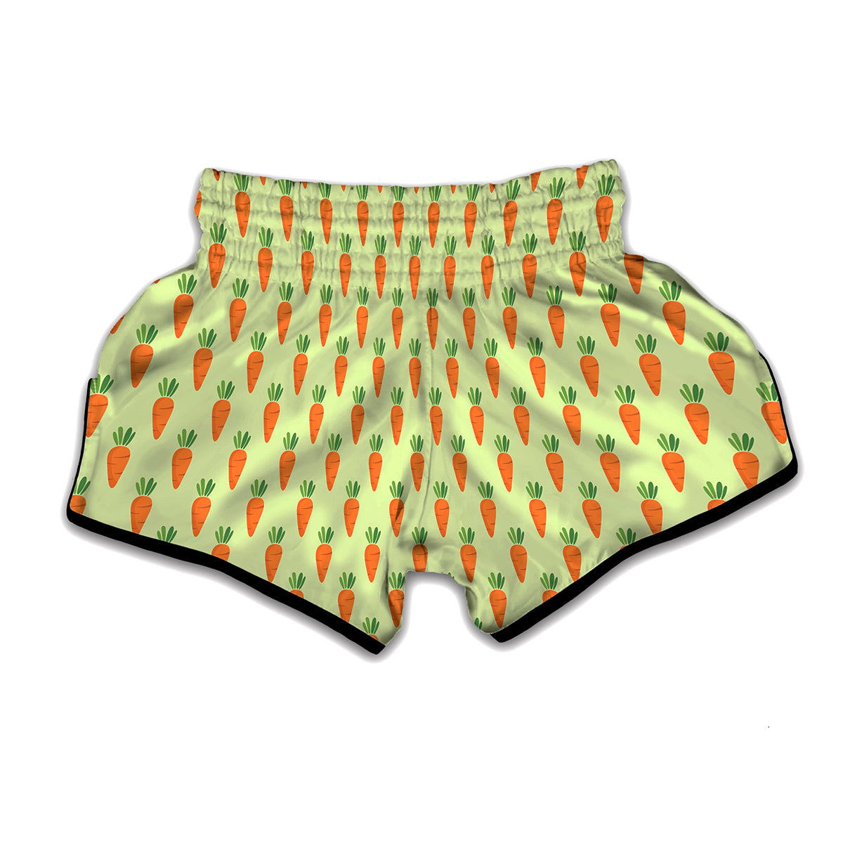 Cute Carrot Pattern Print Muay Thai Boxing Shorts