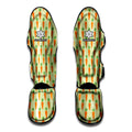 Cute Carrot Pattern Print Muay Thai Shin Guards