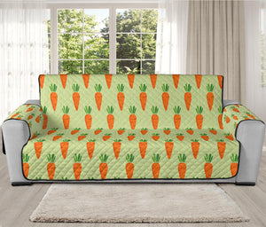 Cute Carrot Pattern Print Oversized Sofa Protector