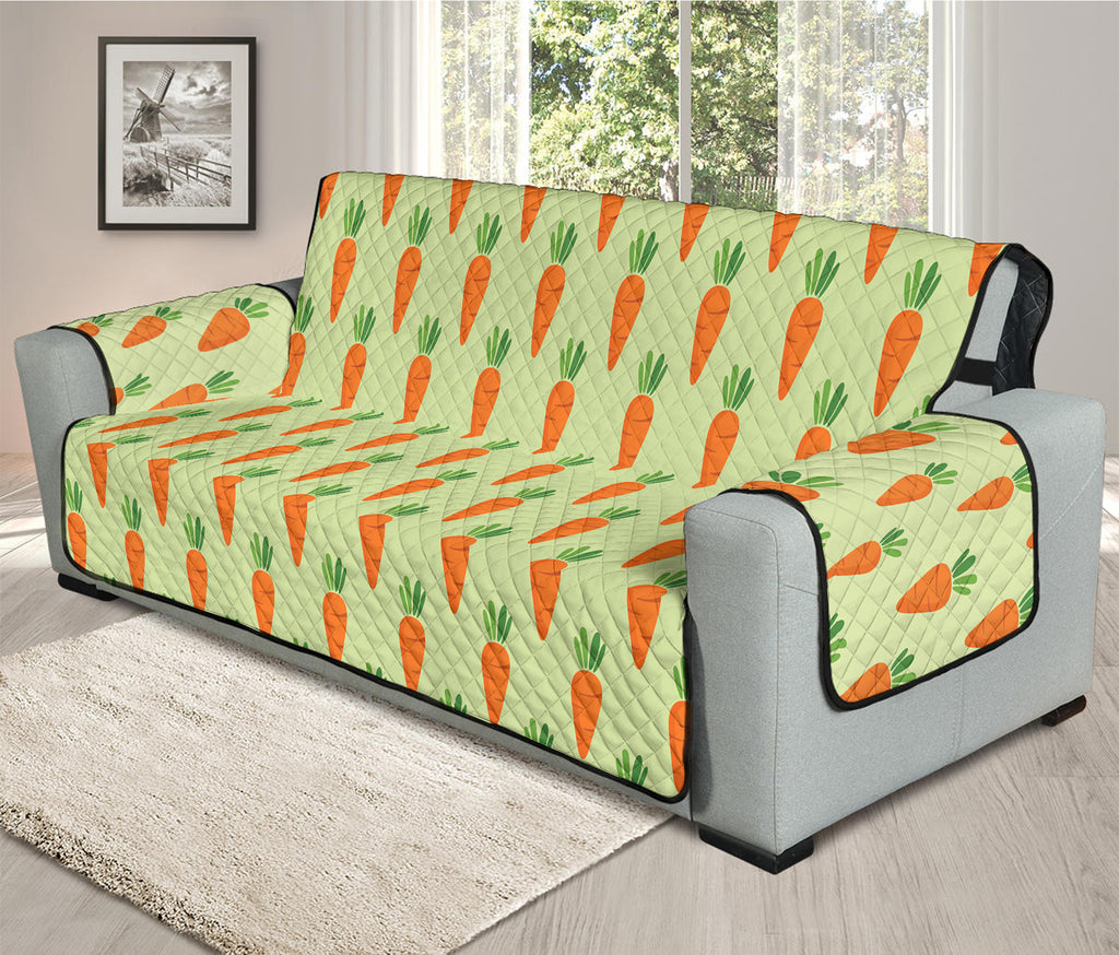 Cute Carrot Pattern Print Oversized Sofa Protector