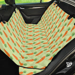 Cute Carrot Pattern Print Pet Car Back Seat Cover