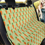 Cute Carrot Pattern Print Pet Car Back Seat Cover