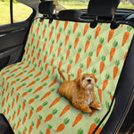 Cute Carrot Pattern Print Pet Car Back Seat Cover