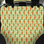 Cute Carrot Pattern Print Pet Car Back Seat Cover