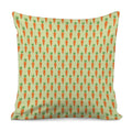 Cute Carrot Pattern Print Pillow Cover
