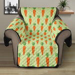 Cute Carrot Pattern Print Recliner Protector