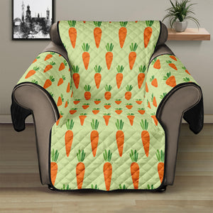 Cute Carrot Pattern Print Recliner Protector