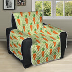 Cute Carrot Pattern Print Recliner Protector