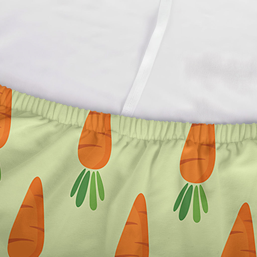 Cute Carrot Pattern Print Sofa Cover