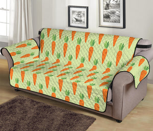 Cute Carrot Pattern Print Sofa Protector