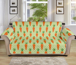 Cute Carrot Pattern Print Sofa Protector