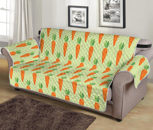 Cute Carrot Pattern Print Sofa Protector