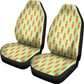 Cute Carrot Pattern Print Universal Fit Car Seat Covers