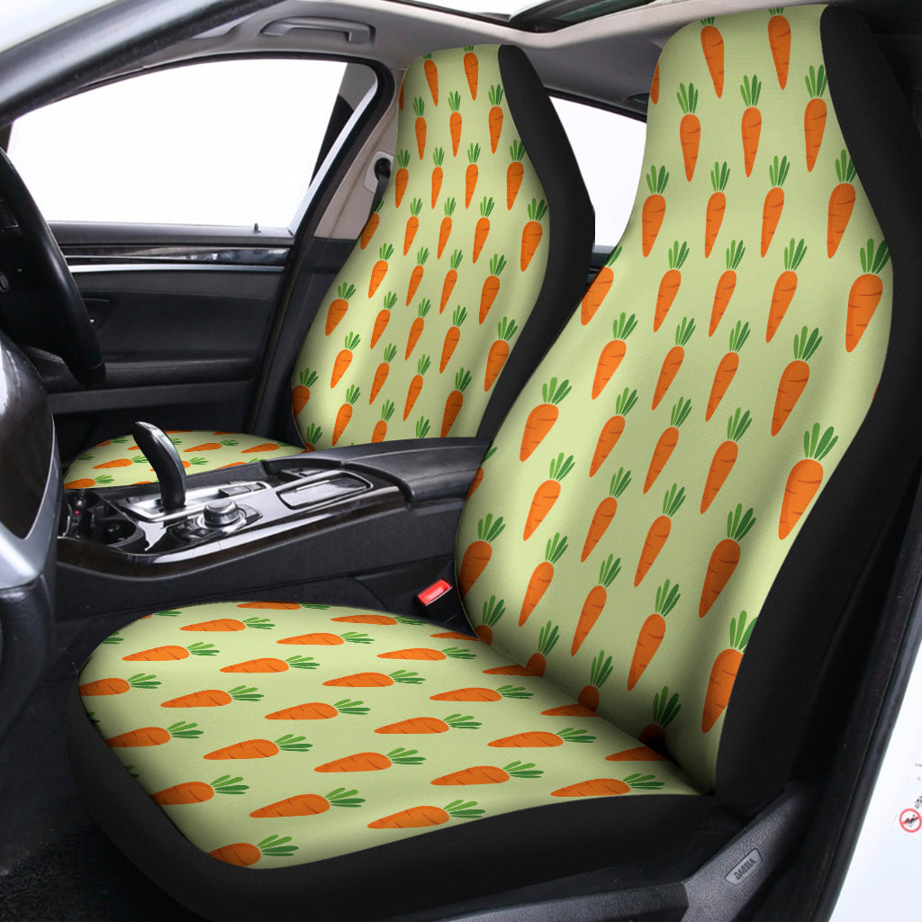 Cute Carrot Pattern Print Universal Fit Car Seat Covers