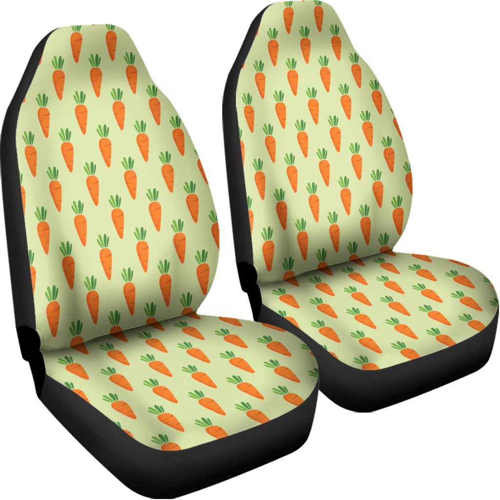 Cute Carrot Pattern Print Universal Fit Car Seat Covers