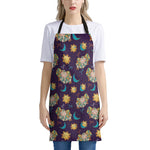 Cute Cartoon Aries Pattern Print Apron