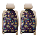 Cute Cartoon Aries Pattern Print Car Seat Organizers