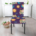 Cute Cartoon Aries Pattern Print Dining Chair Slipcover