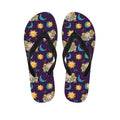 Cute Cartoon Aries Pattern Print Flip Flops