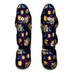Cute Cartoon Aries Pattern Print Muay Thai Shin Guard