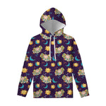 Cute Cartoon Aries Pattern Print Pullover Hoodie